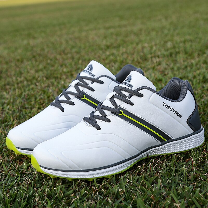 Zapatos de Golf impermeables para hombre, calzado ligero profesional para Golf, deportes al aire libre, zapatillas atléticas de marca