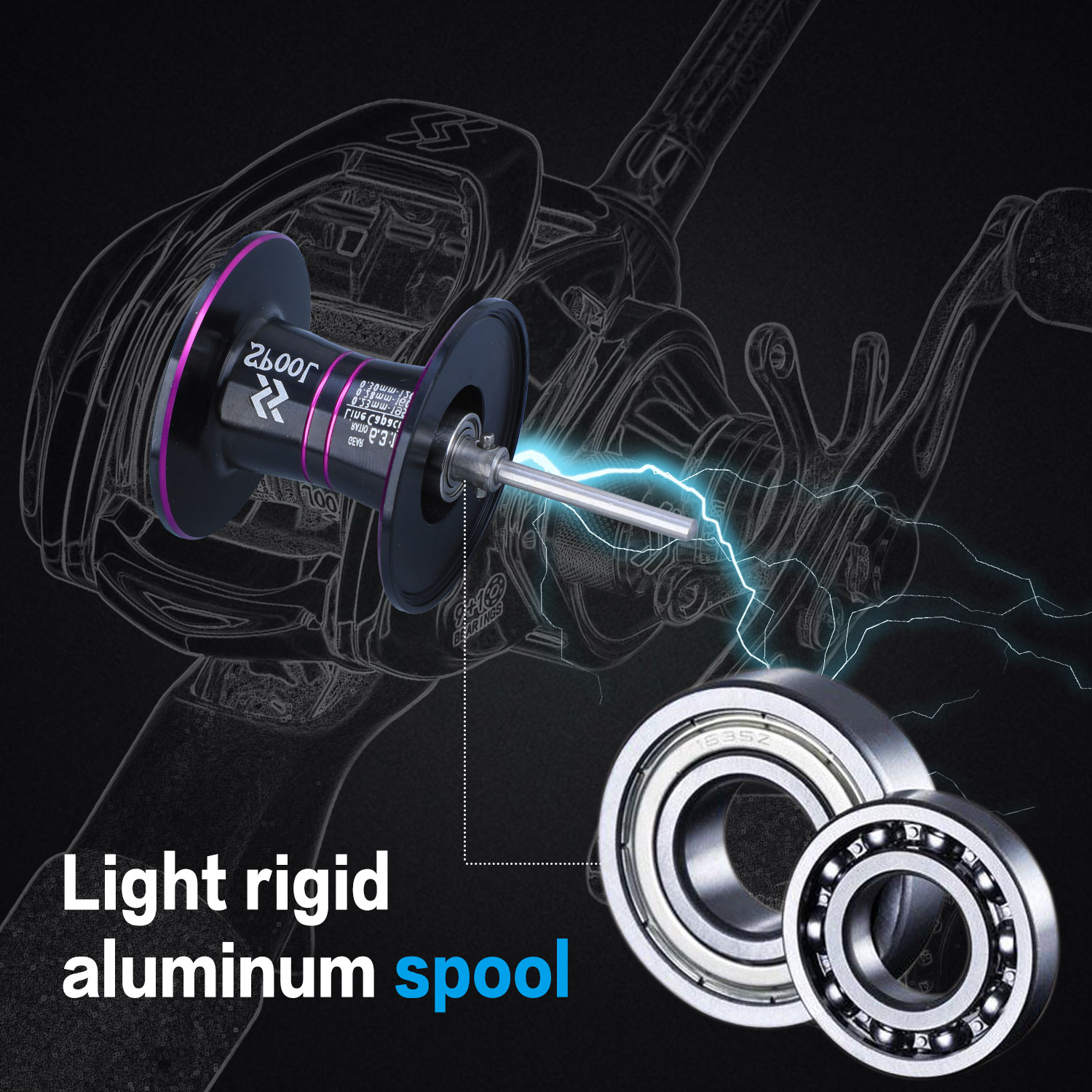 Barras y carretes de pesca Sougayilang, caña de carbono de 5 secciones, carrete de Baitcasting, conjunto de varillas de pesca de viaje con Kits completos, bolsa de transporte